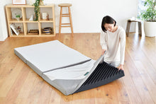 画像をギャラリービューアに読み込む, 西川体圧分散敷き布団・SUYARA(スヤラ)3つ折りタイプ「厚さ9㎝」