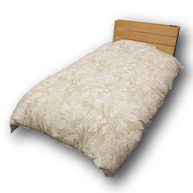 ロマンス小杉）羽毛掛け布団【ハンガリー産ホワイトマザーグースダウン